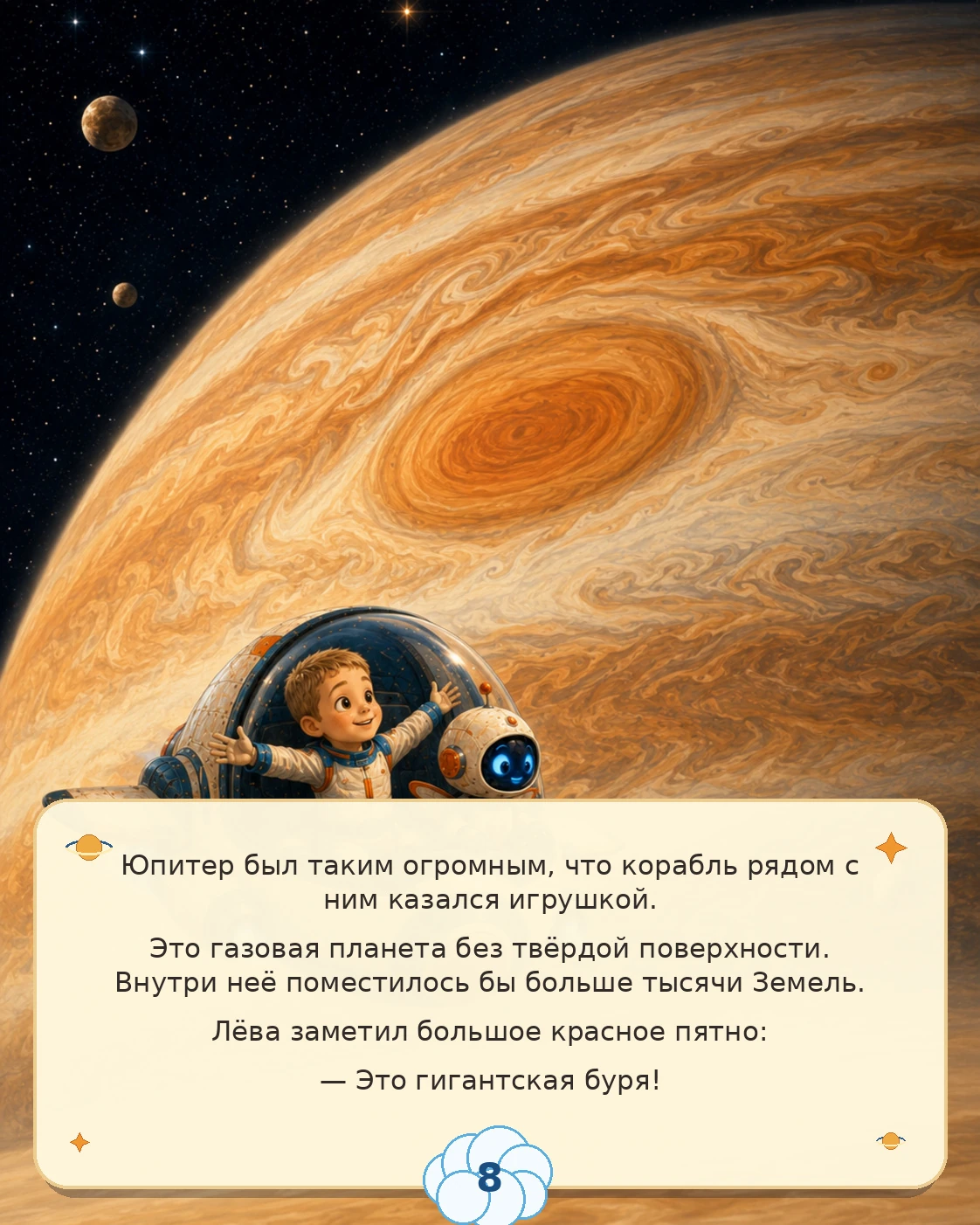 Сцена 8: Юпитер