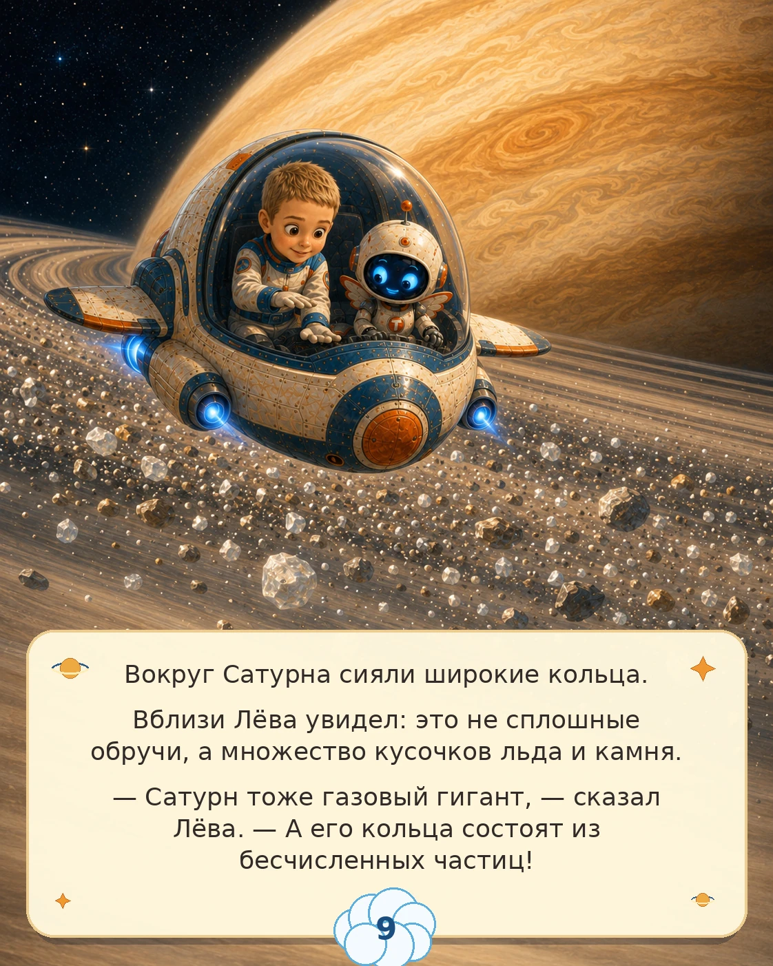 Сцена 9: Сатурн