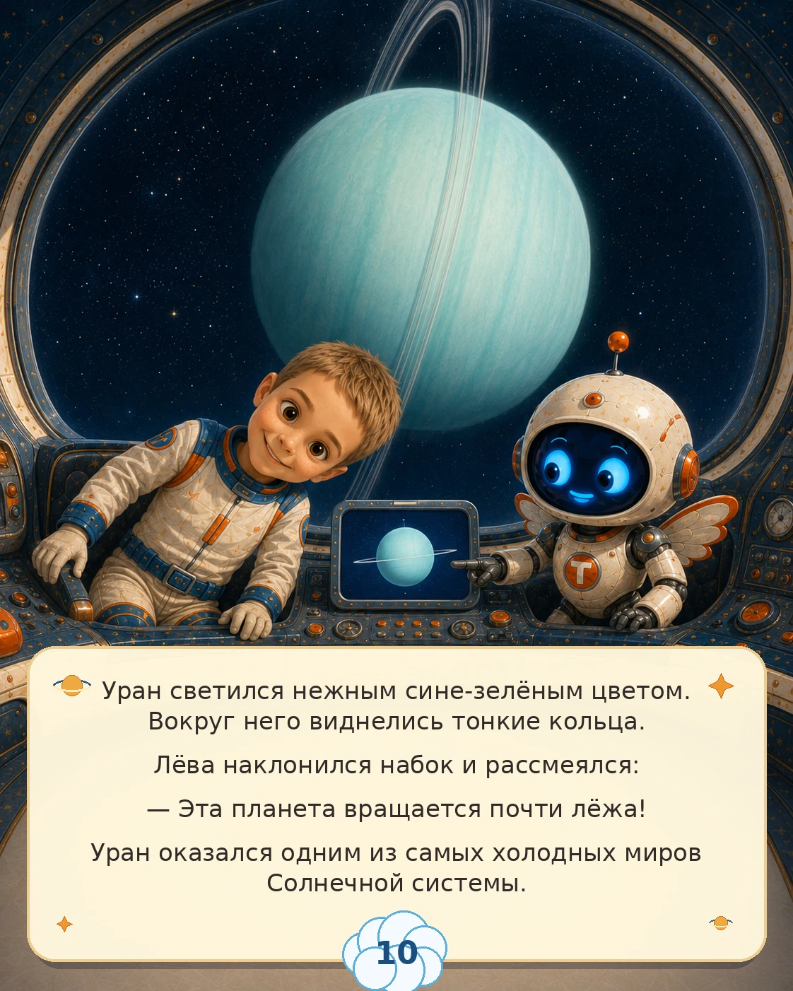 Сцена 10: Уран