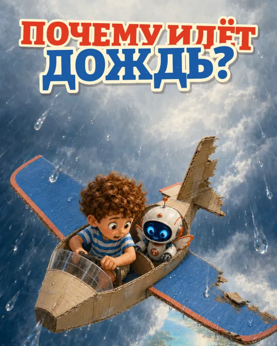 Почему идёт дождь? — обложка